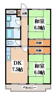 メモリー近藤【2階】の間取り