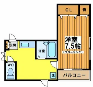 パインハイム【3階】の間取り
