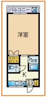 メゾン栄第一【2階】の間取り