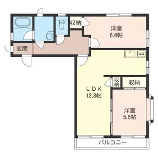 ヴィラ麻生【SHM】【2階】の間取り