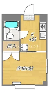 シャルムカサイII【3階】の間取り