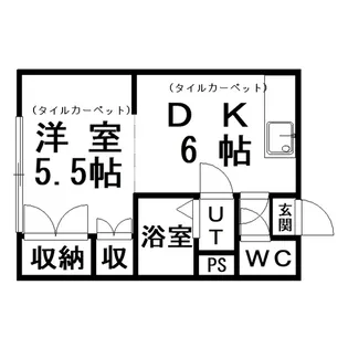 IGA旭924【1階】の間取り