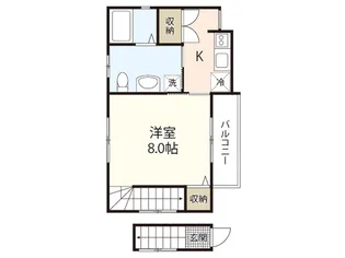 マノワールI【2階】の間取り