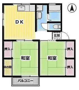 ソファレNANA【1階】の間取り