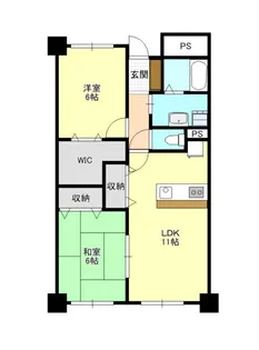 CHARMANT湘南【1階】の間取り