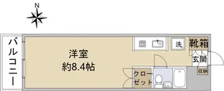 アルカディア大樹【4階】の間取り