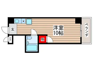 立川パレス527【2階】の間取り