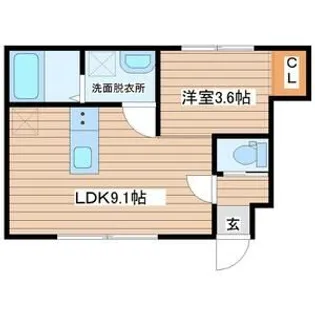 QRESTIA【1階】の間取り