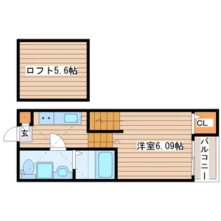TMII宮町【1階】の間取り