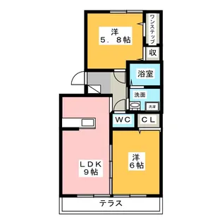 萌樹館【3階】の間取り