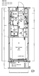 ベルシード北綾瀬【4階】の間取り