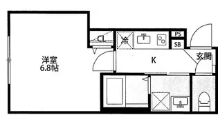 CRASTINE志茂【2階】の間取り
