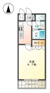 プランドールY’s II【2階】の間取り