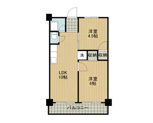 コーポ小川【3階】の間取り