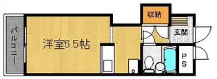 モンテメール学園前【4階】の間取り