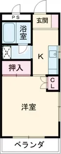 メゾン・エスポワールII【1階】の間取り