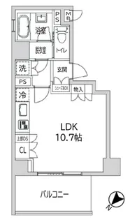 ダイナシティ新小岩【2階】の間取り
