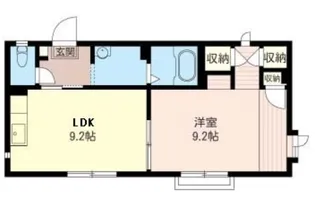 アルスコトー【1階】の間取り