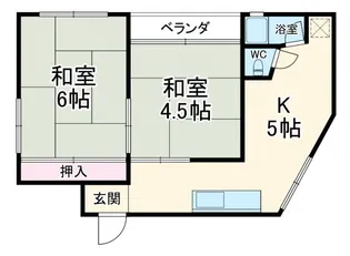 中根ビル【3階】の間取り