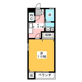 ガーデンプレイス【2階】の間取り