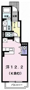 ノヴェール新幸II【1階】の間取り