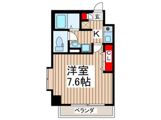 ヴィア-レ市川【2階】の間取り