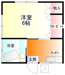 コーポ豊【2階】の間取り