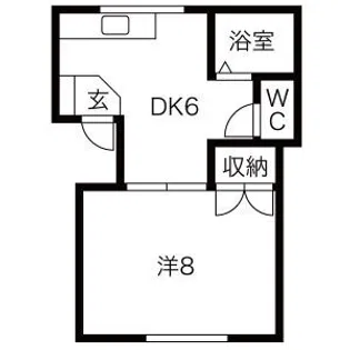 青嵐館I【2階】の間取り