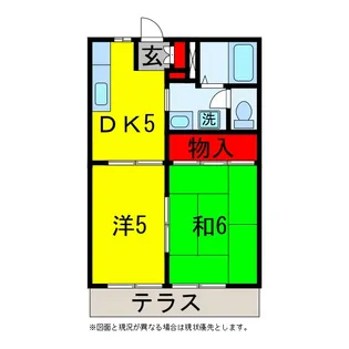 エクセル国分寺台A・B【1階】の間取り