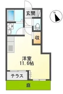 ダブルクインテット【1階】の間取り