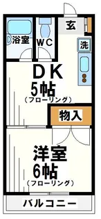 ブルーフォリストII【1階】の間取り