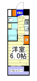 エステムコート新大阪XVフロウ【11階】の間取り