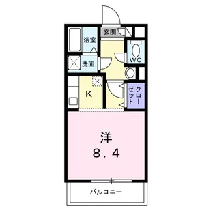 PLAZA Y K【4階】の間取り