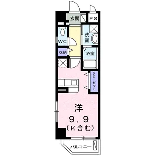 セレーノ銘苅【3階】の間取り
