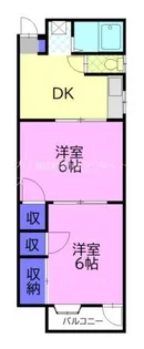 ジャンボ松島【2階】の間取り