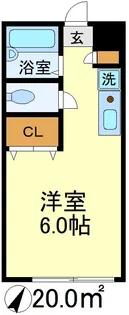 グルクスハイムII【1階】の間取り