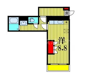 エスコートビル【2階】の間取り