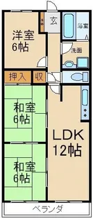 ヒコ壱番館【2階】の間取り