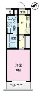 TFレジデンス鵜の木【4階】の間取り
