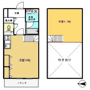 アビテ21【4階】の間取り