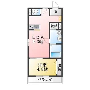 Vita sola(ヴィータソラ)【2階】の間取り