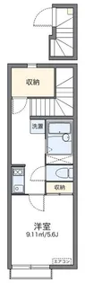 レオネクスト新座ブルー【2階】の間取り