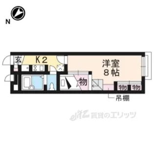 レオパレス十九【2階】の間取り