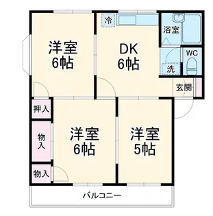 グリーンハウス【1階】の間取り