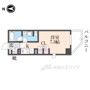 サカト1【5階】の間取り