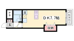 サントルヴィラ本町【2階】の間取り