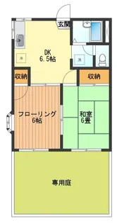グランメールみなみ【1階】の間取り