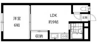 ガーデン谷川【2階】の間取り