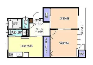 センチュリー21【2階】の間取り
