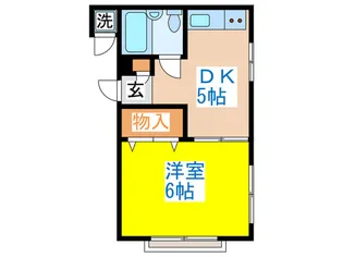 フォレスト邦【1階】の間取り